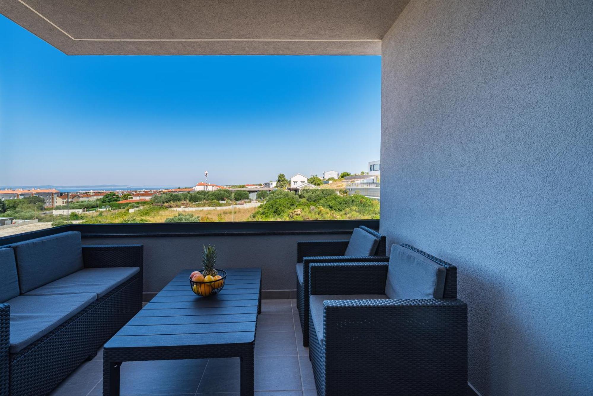 Skyline Luxe Leilighet Zadar Eksteriør bilde