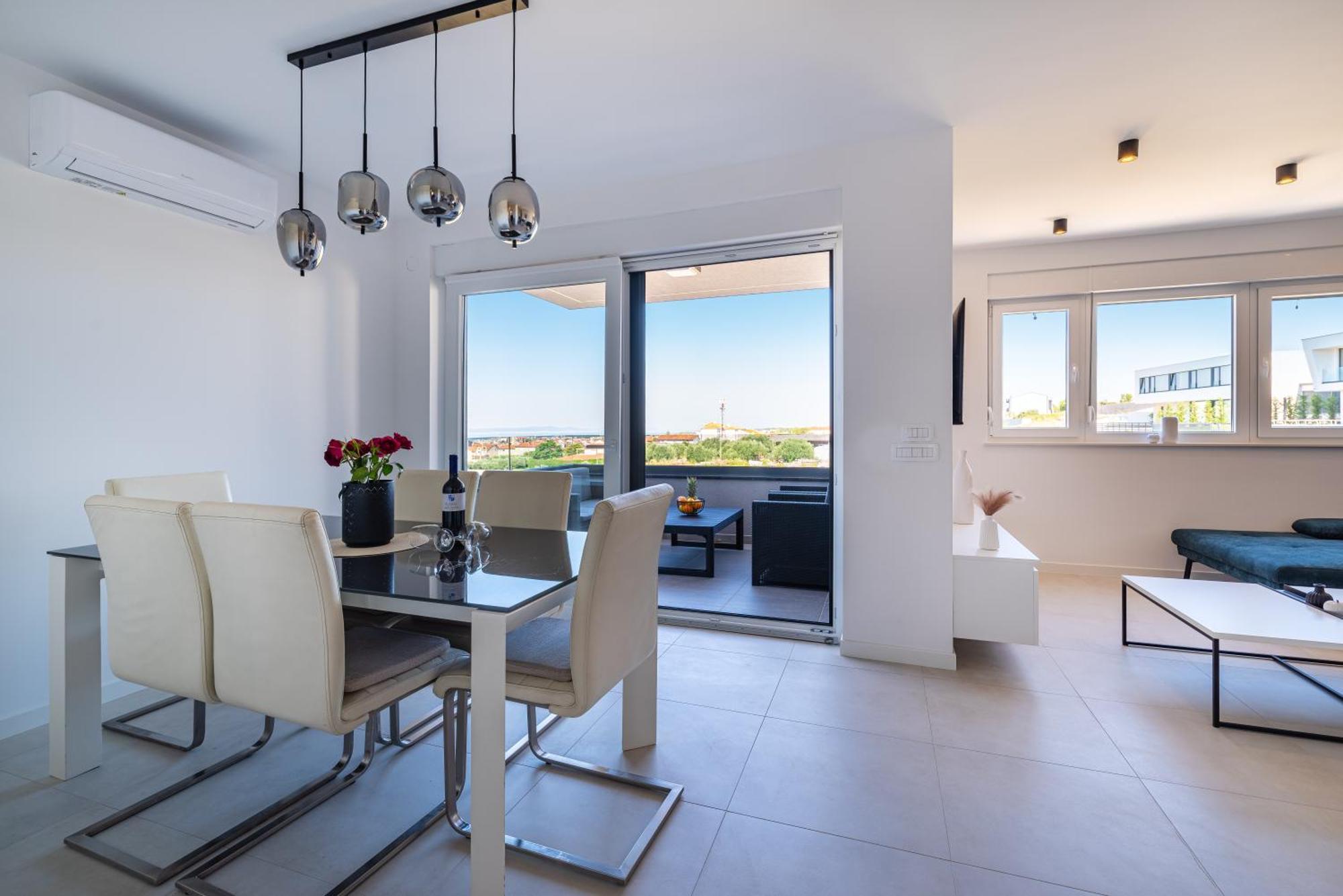 Skyline Luxe Leilighet Zadar Eksteriør bilde